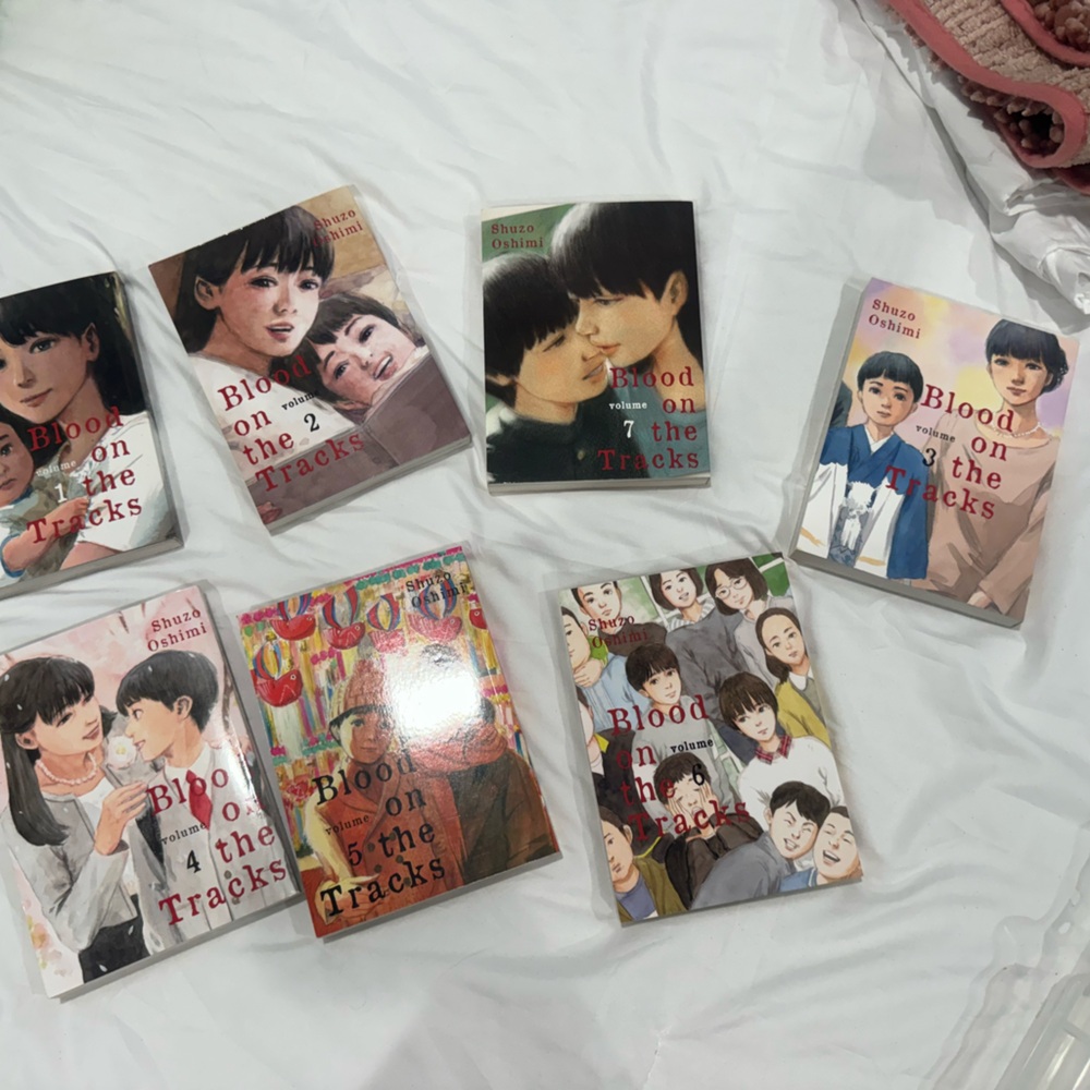 Blood on the Tracks anime manga books 1-7